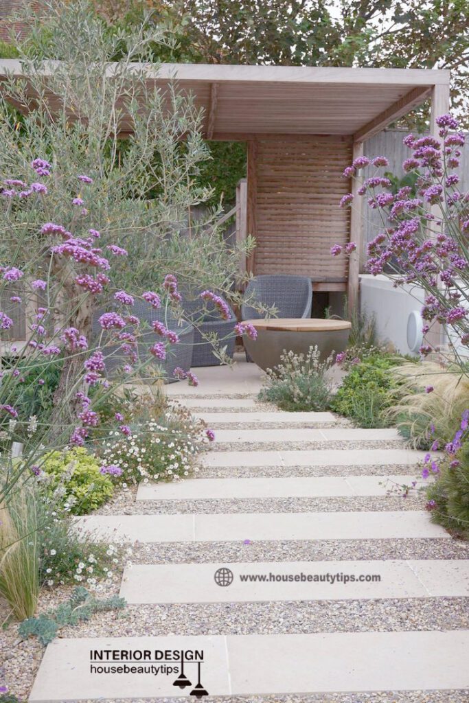 Gravel garden landscaping