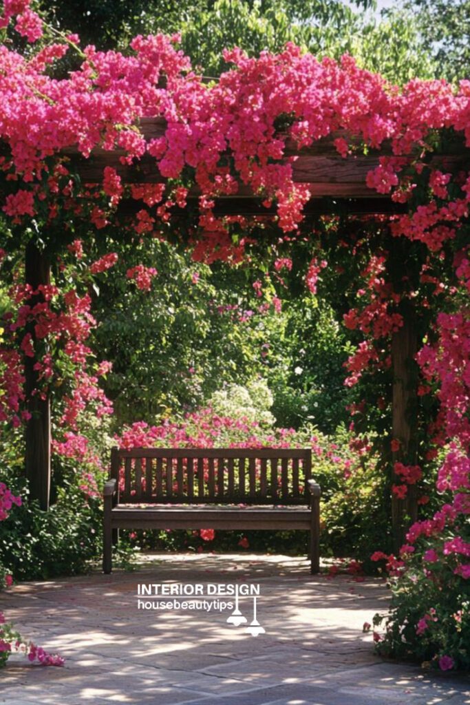 Spilling Bougainvillea for a Vibrant Color