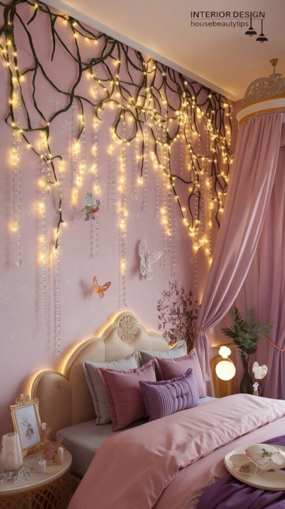 Pink Girl Bedroom Design.