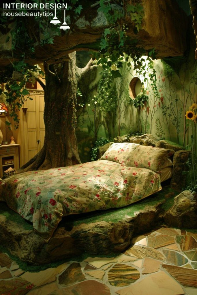 Fantasy Treehouse Bedroom