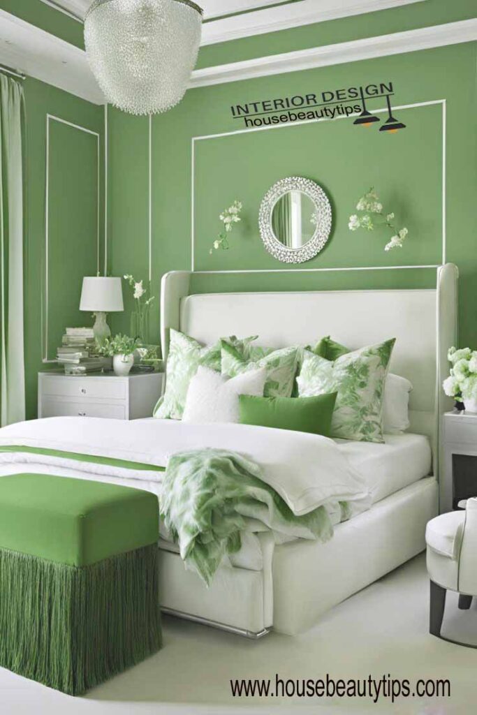 green bedroom curtains (  blue and green bedroom ideas  )