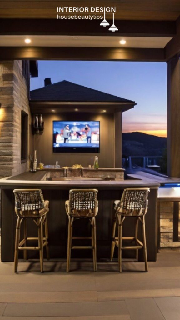 Alfresco Bar for Outdoor Entertainment