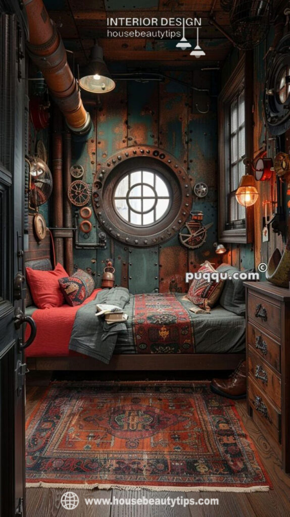 Steampunk Bedroom