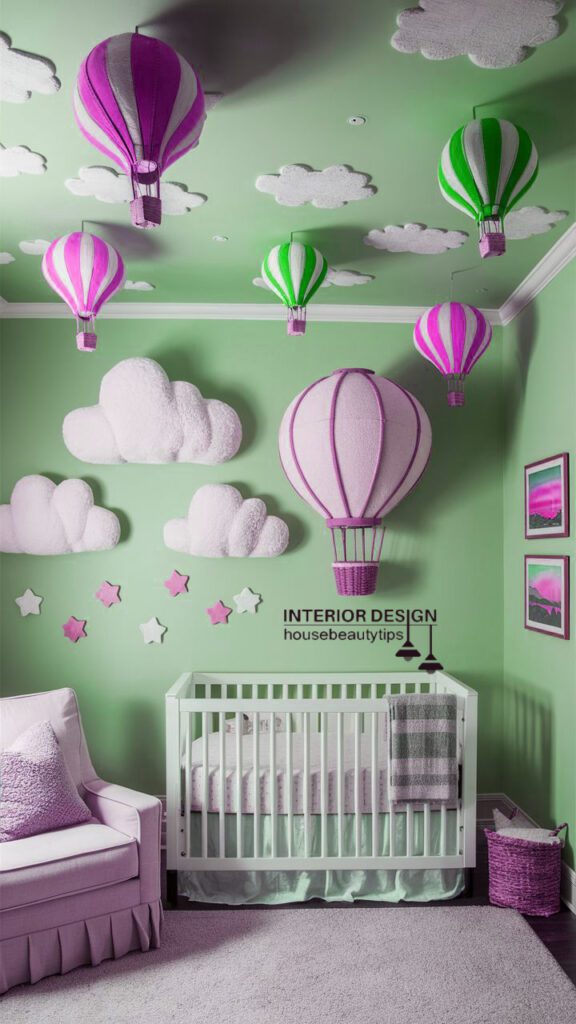 Artistic Expression Of Baby Bedroom