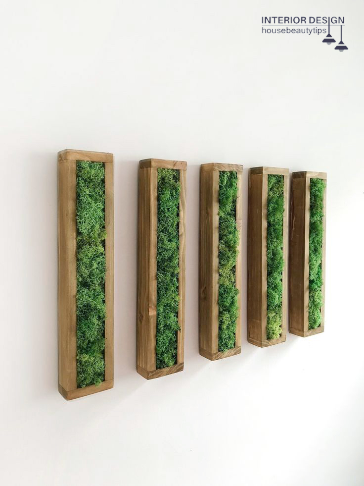 The Sill Mini Preserved Living Wall ( best bathroom plants)