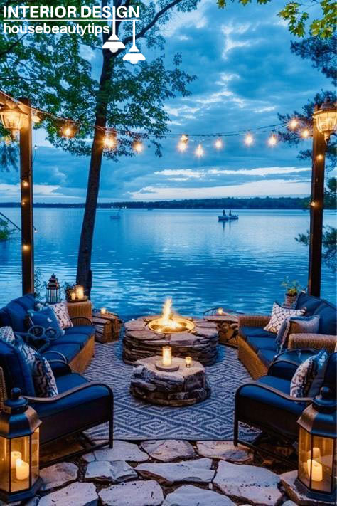 Choose Durable Seating ( modern lake house decor ideas ) 