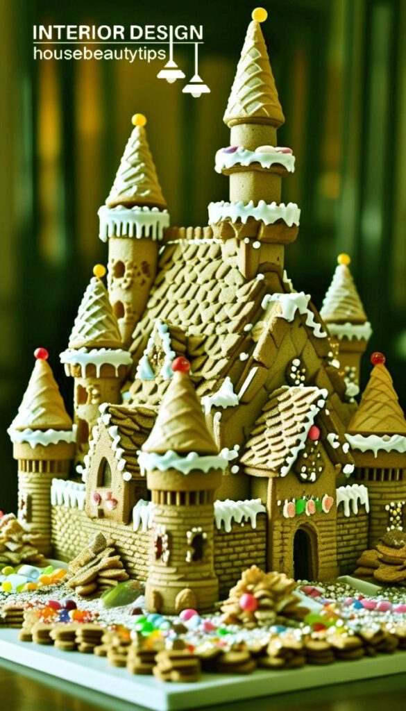 Edible Gingerbread House Decorations