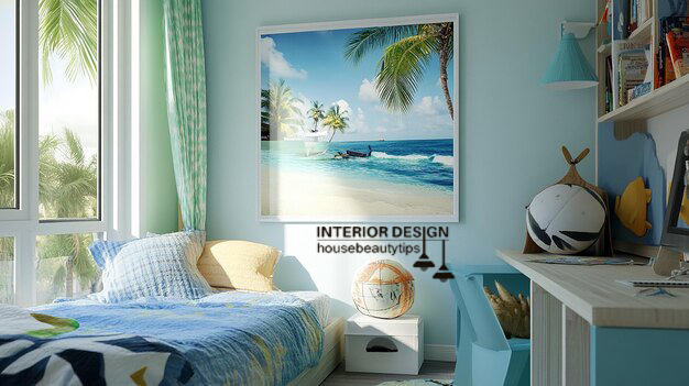 Utilize Beach-Inspired Art