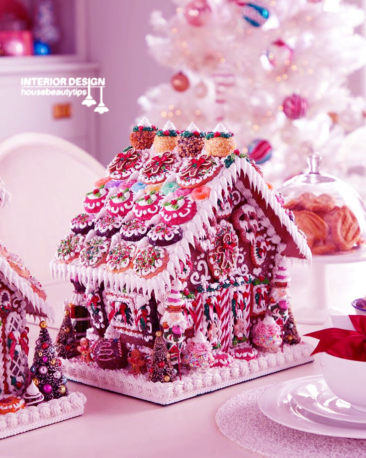 Structural Design Of Gingerbread House Decor