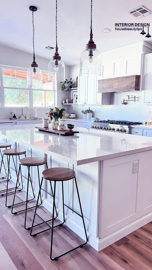 Lighting Fixture  in American kitchens