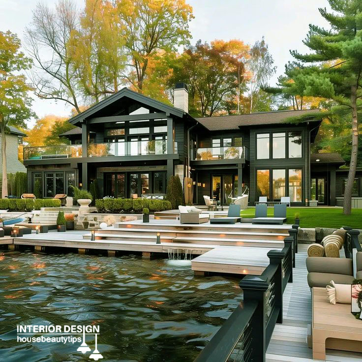 lakefront home decor ideas ( lake house interiors ideas )