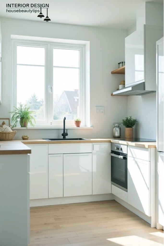 The Power of Minimalism in Small Kitchens (  design of simple kitchen  )