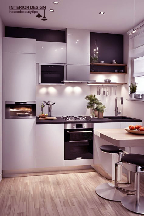 Small Kitchen Appliances: Big Impact in Small Spaces (  narrow budget  kitchen ideas ) 