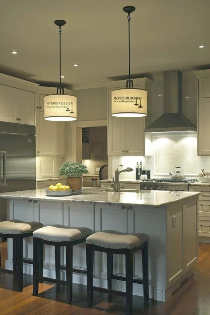 Lighting Ideas to Brighten Your Small Kitchen ( | modern apartment kitchen ) 