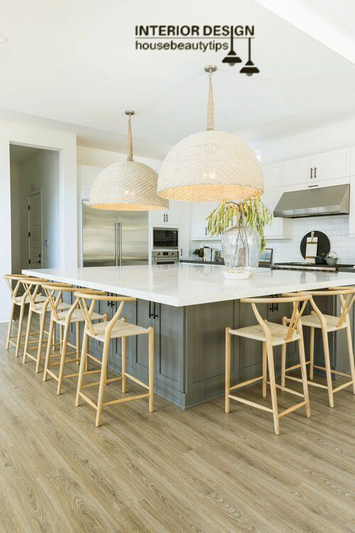 Lighting Ideas for L-Shaped Kitchens with Island