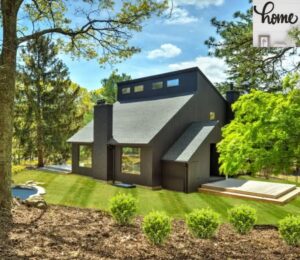1980s Contemporary House Exterior