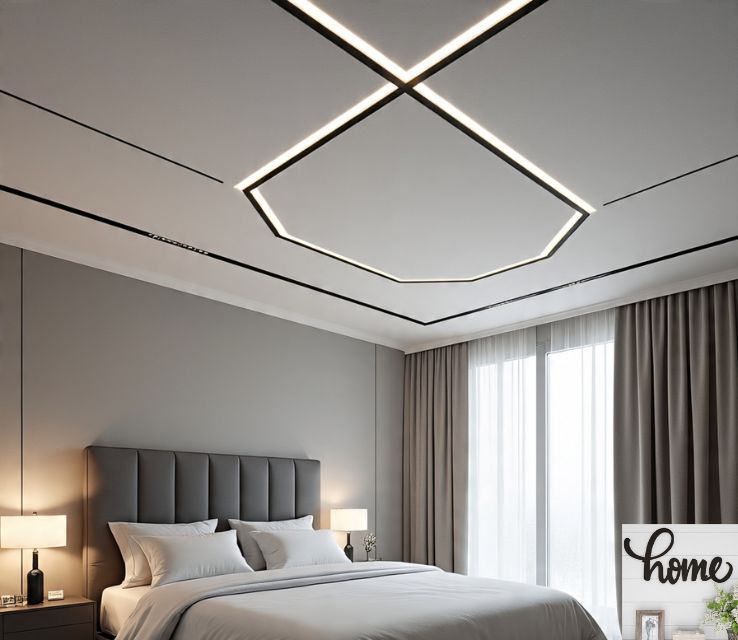 Luxury Modern Bedroom Ceiling Design Elements